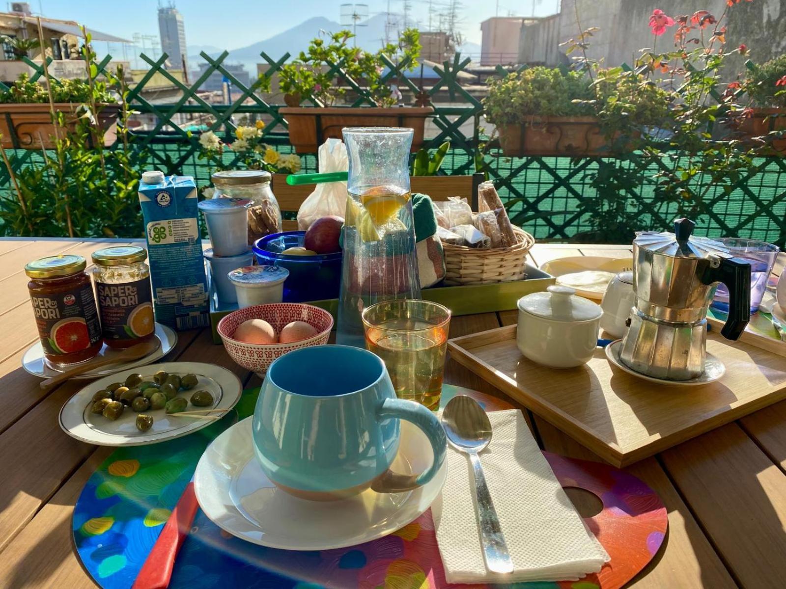 La Casa Blu Acomodação com café da manhã Nápoles Exterior foto